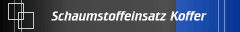 Schaumstoffeinsatz Koffer